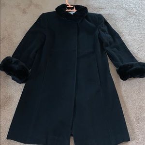 Larry Levine vintage wool/nylon/cashmere coat